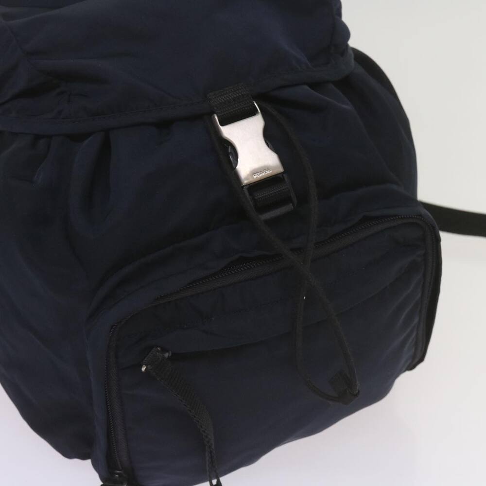 Prada Backpack Nylon Navy - image 7